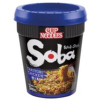 Nissin Soba Yakitori Chicken Instant Wok Style Noodles Pot 89g