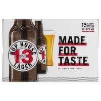 Hop House 13 Lager Beer 15 x 330ml Bottle