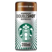 Starbucks 2 Doubleshot Espresso 200ml