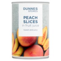 Dunnes Stores Peach Slices in Fruit Juice 410g