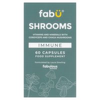 Fabu Shrooms Immune 60 Capsules 50g