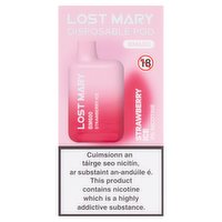 Lost Mary Disposable Pod BM600 Strawberry Ice 20mg