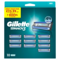 Gillette Mach3 Razor Refills for Men