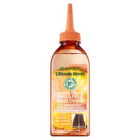 Garnier Ultimate Blends Glowing Lengths Pineapple Hair Drink Lamellar Rinse Out Conditioner 200ml