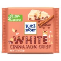 Ritter Sport White Cinnamon Crisp 100g