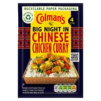 Colman's Big Night In Recipe Mix Chinese Chicken Curry 47 g 4 servings