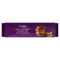 Dunnes Stores Half Enrobed Chocolate Chip Cookies 150g