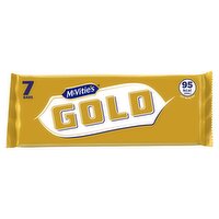 McVitie's Gold Caramel Flavour Biscuit Bars Multipack 7 x 18.3g, 128g