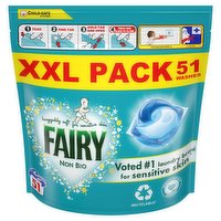 Fairy Non Bio PODS® Washing Capsules x51