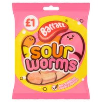 Barratt Sour Worms 80g