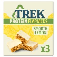 TREK Smooth Lemon Protein Flapjack 3x50g