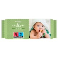 Dunnes Stores 64 Cotton Soft Wipes