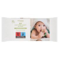 Dunnes Stores 64 Cotton Soft Wipes XL