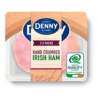 Henry Denny & Sons Slow Cooked Crumbed Irish Ham Twinpack 2 x 80g