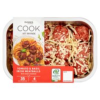 Dunnes Stores Cook at Home Tomato & Basil Irish Meatballs with Irish Cheddar 552g