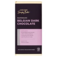 Dunnes Stores Simply Better Handmade Belgian Dark Chocolate 100g