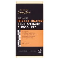 Dunnes Stores Simply Better Handmade Seville Orange Belgian Dark Chocolate 100g