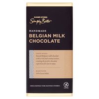 Dunnes Stores Simply Better Handmade Belgian Milk Chocolate 100g