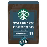 Starbucks® by Nespresso® Espresso Roast Coffee Pods X36