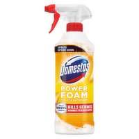 Domestos  Toilet & Bathroom Cleaner Spray Power Foam Citrus Blast 450 ml 