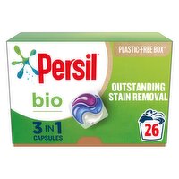 Persil Bio 3 in 1 Washing Liquid Capsules Laundry Detergent (26 Washes)