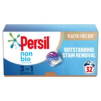 Persil Non Bio 3 in 1 Sensitive Washing Liquid Capsules Laundry Detergent (32 Washes)