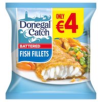 Donegal Catch Battered Fish Fillets 380g