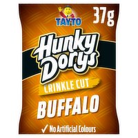 Tayto Hunky Dorys Crinkle Cut Buffalo Flavour Potato Crisps 37g