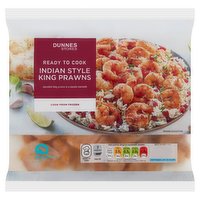 Dunnes Stores Ready to Cook Indian Style King Prawns 270g