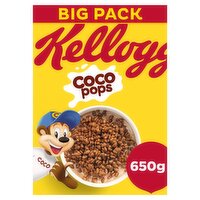 Kellogg's Coco Pops Chocolate Breakfast Cereal 650g