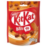 Kit Kat Bites Biscoff Milk Chocolate Sharing Bag 90g