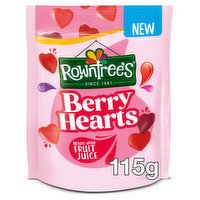 Rowntree’s Berry Hearts Sweets Sharing Bag 115g