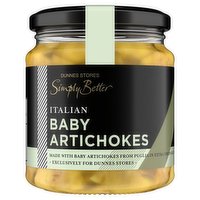 Dunnes Stores Simply Better Italian Baby Artichokes 280g