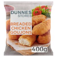 Dunnes Stores Breaded Chicken Goujons 400g