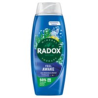 Radox Mineral Therapy 2-in-1 Body Wash & Shampoo Feel Awake 450 ml 