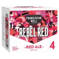 Franciscan Well Rebel Red Ale 4 x 330ml