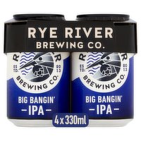 Rye River Brewing Co. Big Bangin' IPA 4 x 330ml