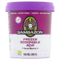 Sambazon Frozen Scoopable Açai Berry 380g