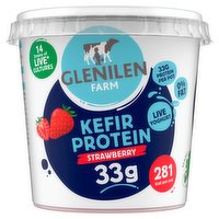 Glenilen Farm Kefir Protein Strawberry 350g