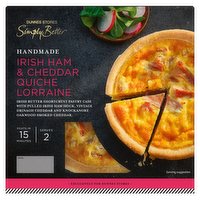 Dunnes Stores Simply Better Handmade Irish Ham & Cheddar Quiche Lorraine 300g