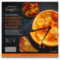 Dunnes Stores Simply Better Handmade Gubbeen Chorizo & Potato Quiche 300g