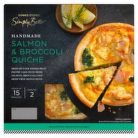 Dunnes Stores Simply Better Handmade Salmon & Broccoli Quiche 300g