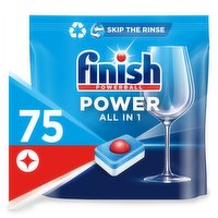 Finish Power AIO Dishwasher Tablets 75 Tabs