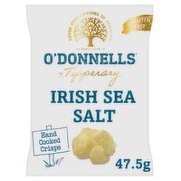 O'Donnells Irish Sea Salt Hand Cooked Crisps 47.5g