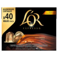  L'OR Espresso Colombia 40 Aluminium Capsules 208g