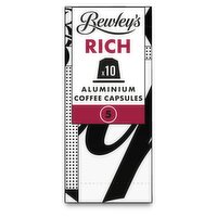 Bewley's Rich Café Blend 10 Aluminium Coffee Capsules 53g