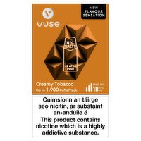 Vuse x2 ePod Pods Creamy Tobacco 18mg/ml