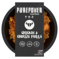 PUREPOWER Nutrition Chicken & Chorizo Paella 400g