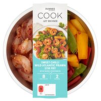 Dunnes Stores Cook at Home Sweet Chilli Wild Atlantic Prawn Stir Fry 400g