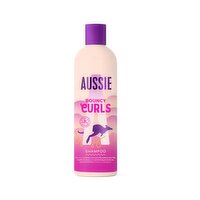 Aussie Bouncy Curls Hydrating Shampoo | For Dry Wavy & Curly Hair | Vegan